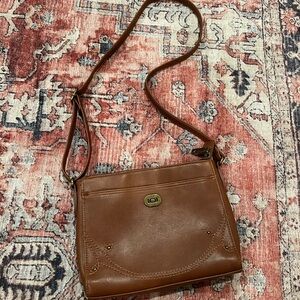 Brown Leather Crossbody Bag